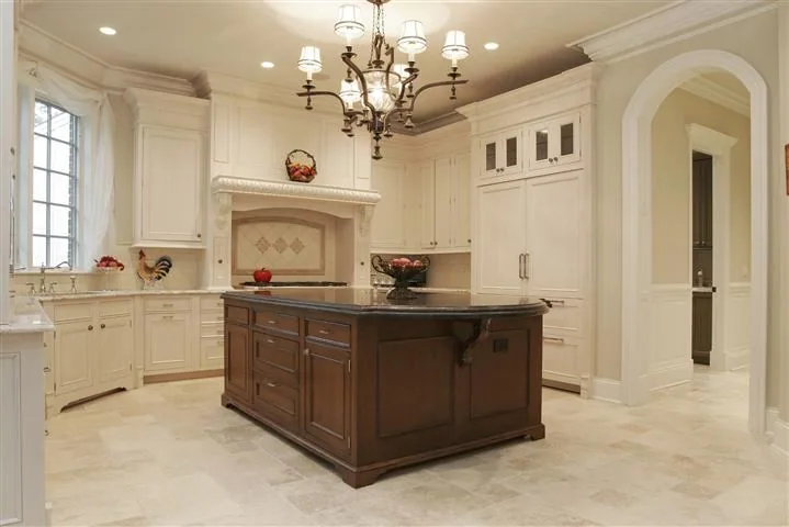 Kitchen interior from a Winnetka residence.
