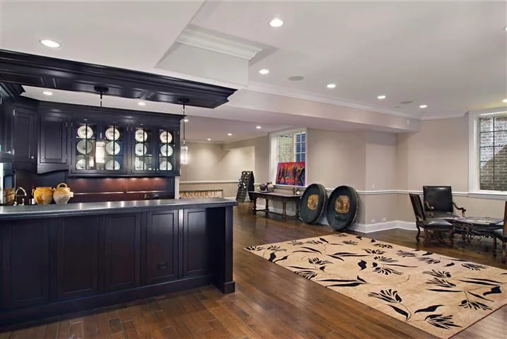Additional lower-level room in the Blackthorn Residence.