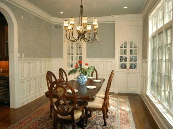 Dining room from the Willow residence.