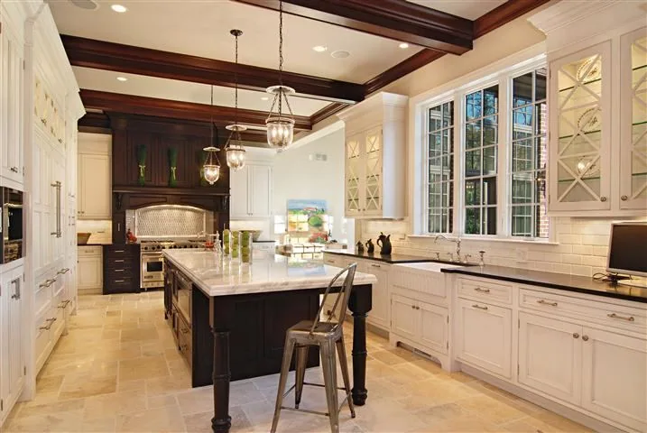 Kitchen interior in the Blackthorn Residence.